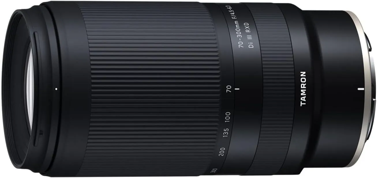 Tamron 70-300mm F/4.5-6.3 Di III RXD for Nikon Z Mirrorless Cameras (Model A047Z) Black