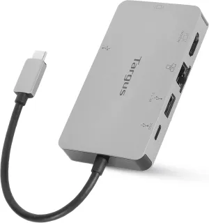Targus DOCK419USZ Docking Station - for Notebook - 100 W - USB Type C - 3 x USB Ports - Network (RJ-45) - HDMI - VGA - Wired