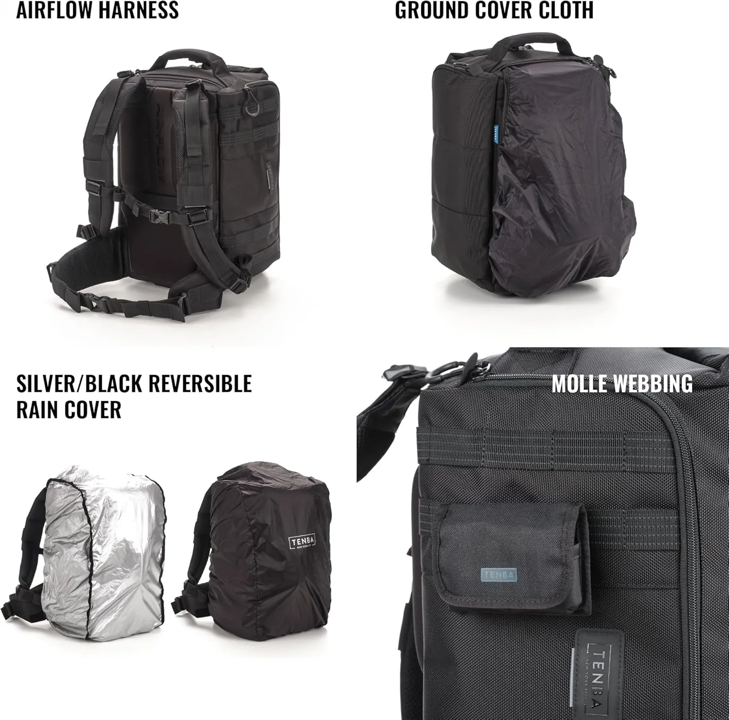 Tenba Cineluxe v2 Backpack 16 - Black