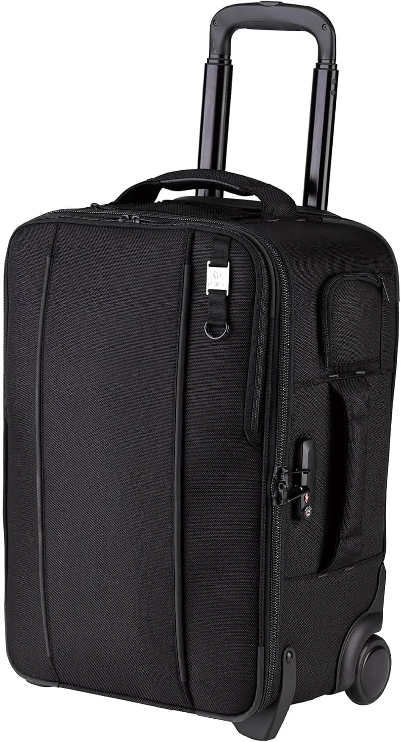 Tenba Roadie Hybrid Roller 21 US Domestic Carry-On Camera Bag with Wheels (638-713)