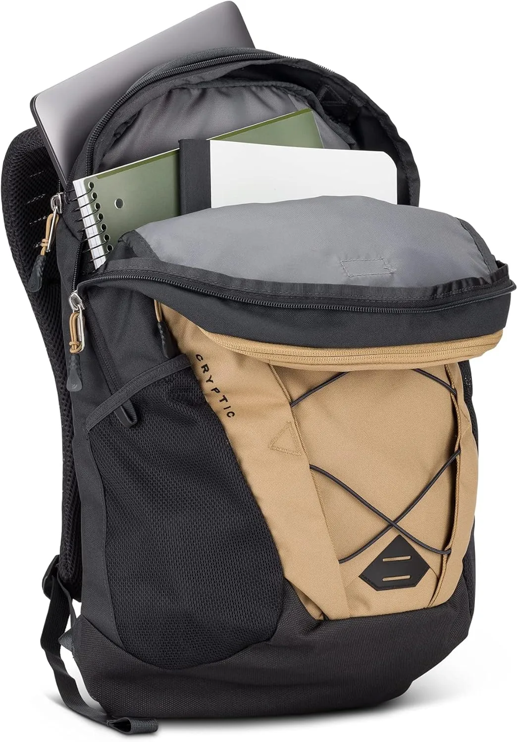The North Face Cryptic Daypack, Moab Khaki/Asphalt Grey, One Size
