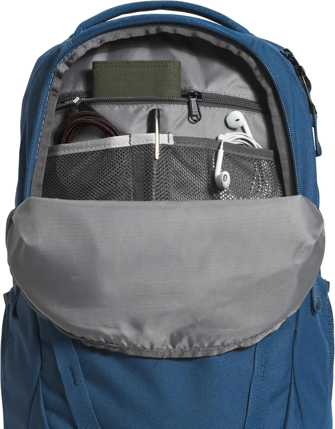 THE NORTH FACE Vault Everyday Laptop Backpack - PFAS Free, Shady Blue/TNF White-NPF, One Size