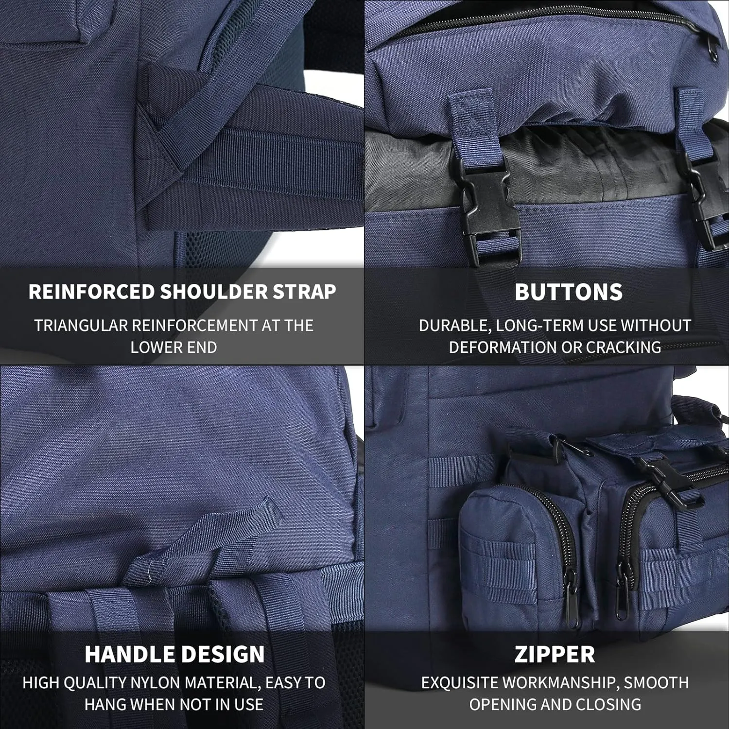 Tianya Outdoor Military Tactical Backpack Molle Assault Bag Mountaineering Backpack Outdoor Sports Backpack