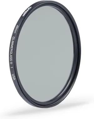Tiffen 49mm Glimmerglass 1 Filter|Glimmerglass Filter|Ultra Slim|Dreamy Cinematic Effect Camera for Portrait Photography/Video/Vlog - MADE IN USA