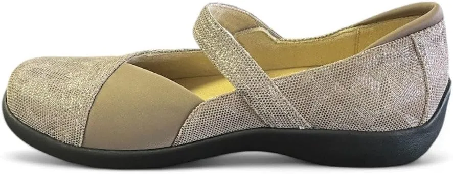 Timaru Women's Orthotic Bunion Friendly Mary Janes with Arch Support - Comfortable Leather Upper and Removable Footbed