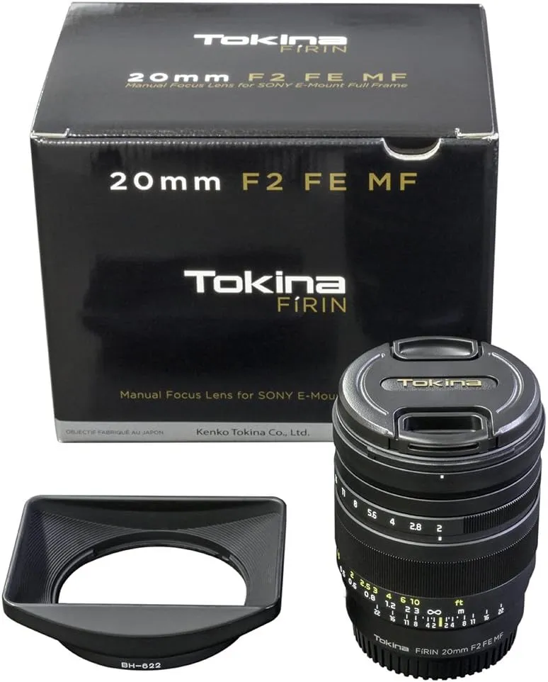 Tokina FRN-MF20FXSE 20mm f/2 FE MF Lens for Sony E