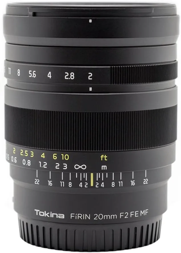 Tokina FRN-MF20FXSE 20mm f/2 FE MF Lens for Sony E
