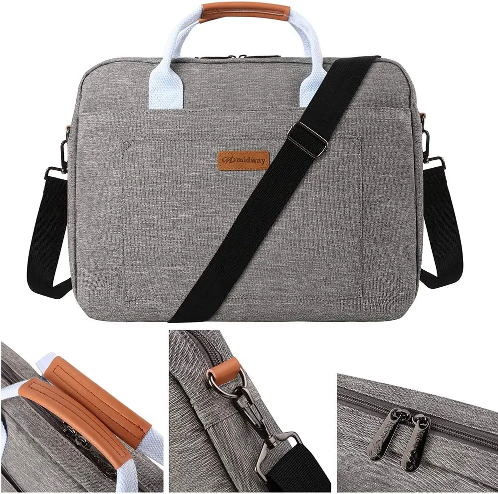 Top Handle Briefcase Laptop Bag with Straps for Acer Swift, Nitro 5, Asus L210