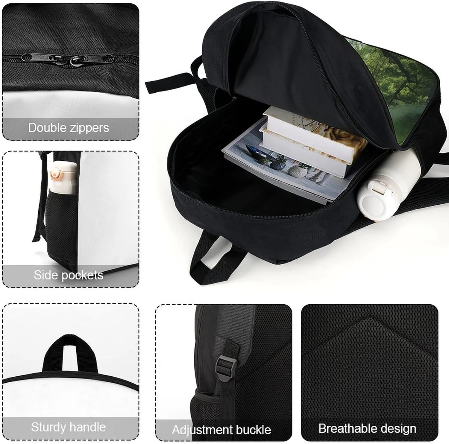 Travel Laptop Backpack Slim Durable Lightweight Back Pack Cute An Ancient Swamp Small Backpack For Women Men
