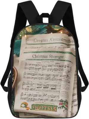 Travel Laptop Backpack Slim Durable Lightweight Back Pack Cute Carol Small Backpack For Women Men