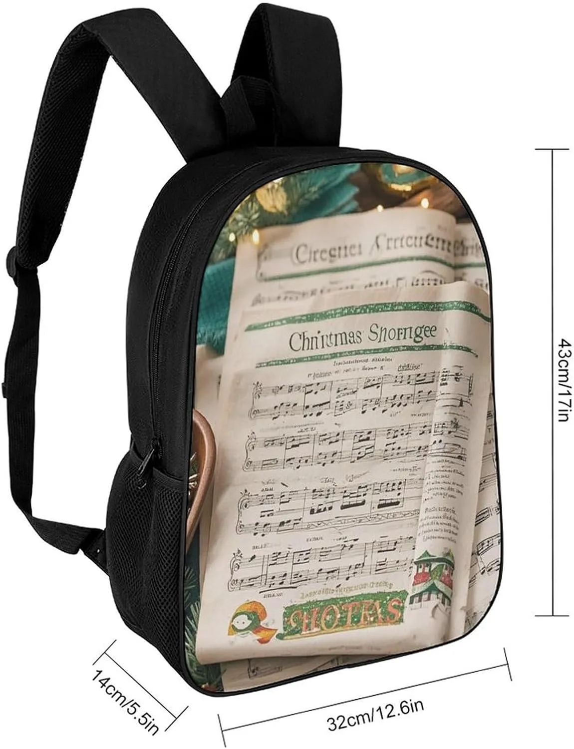 Travel Laptop Backpack Slim Durable Lightweight Back Pack Cute Carol Small Backpack For Women Men