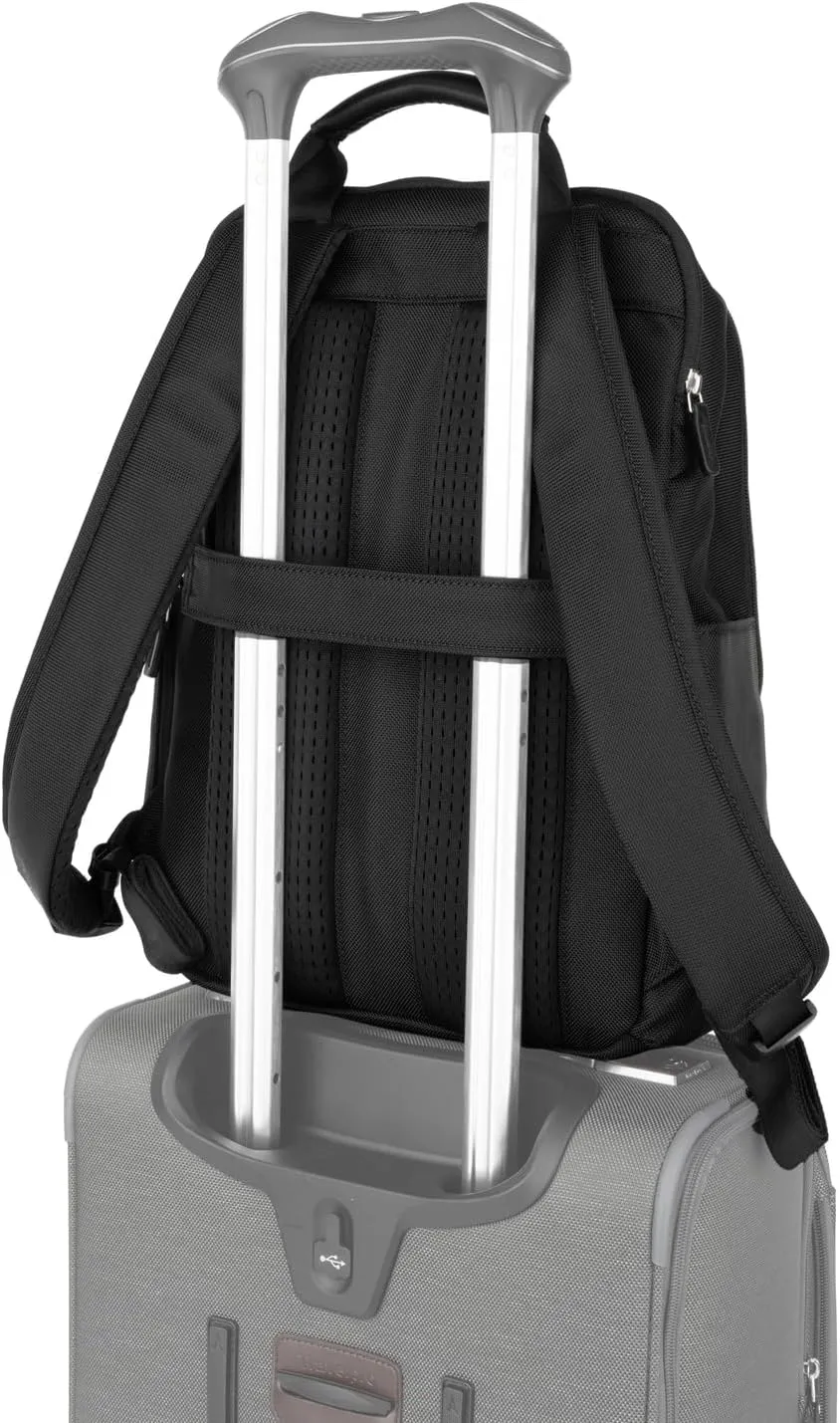 Travelpro Platinum Elite Slim Laptop Travel Backpack, Fits up to 16 Inch Laptop, Business, Water Resistant, Men and Women, Black