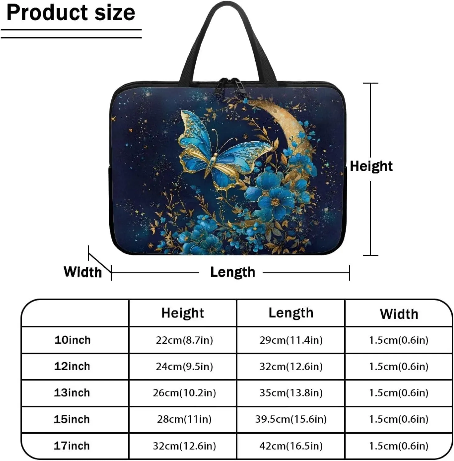 Uasibuni Cute Laptop Tote Bag 17In Laptop Sleeve Case Laptop Case Laptop Bag Gift for Women Men
