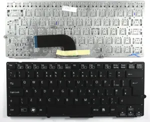 UK Layout Black Replacement Laptop Keyboard Compatible with Sony Vaio VPCSB4V9R/S