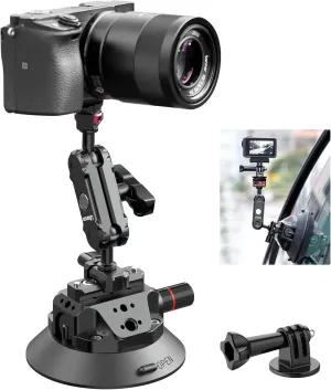 ULANZI SC-02 Suction Mount Magic Arm Bracket for DSLR Cameras Action Camera Video Shooting