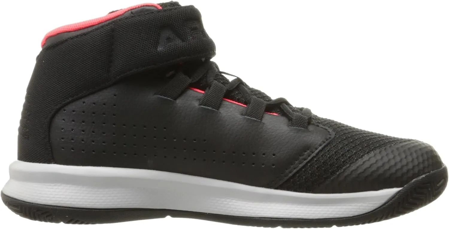 Under Armour Boys' Pre School Get B Zee Basketball Shoe, Black (001)/Marathon Red, 13K