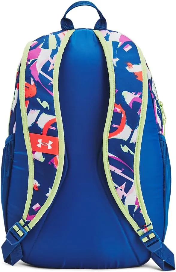 Under Armour Unisex-Adult Hustle Sport Backpack, (433) Tech Blue/Tech Blue/White, One Size Fits All