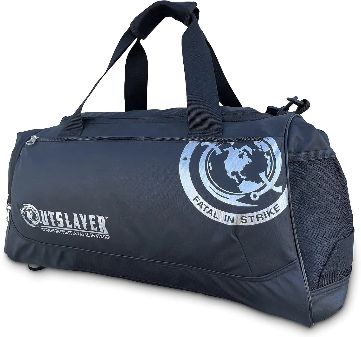 Unisex Medium Duffel Bag For All Sports - Black