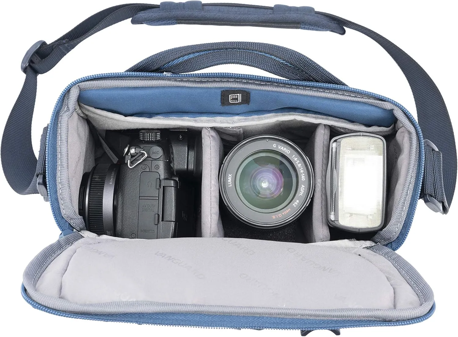 Vanguard VEO RANGE21M NV Shoulder Bag for Mirrorless/CSC Camera, Navy