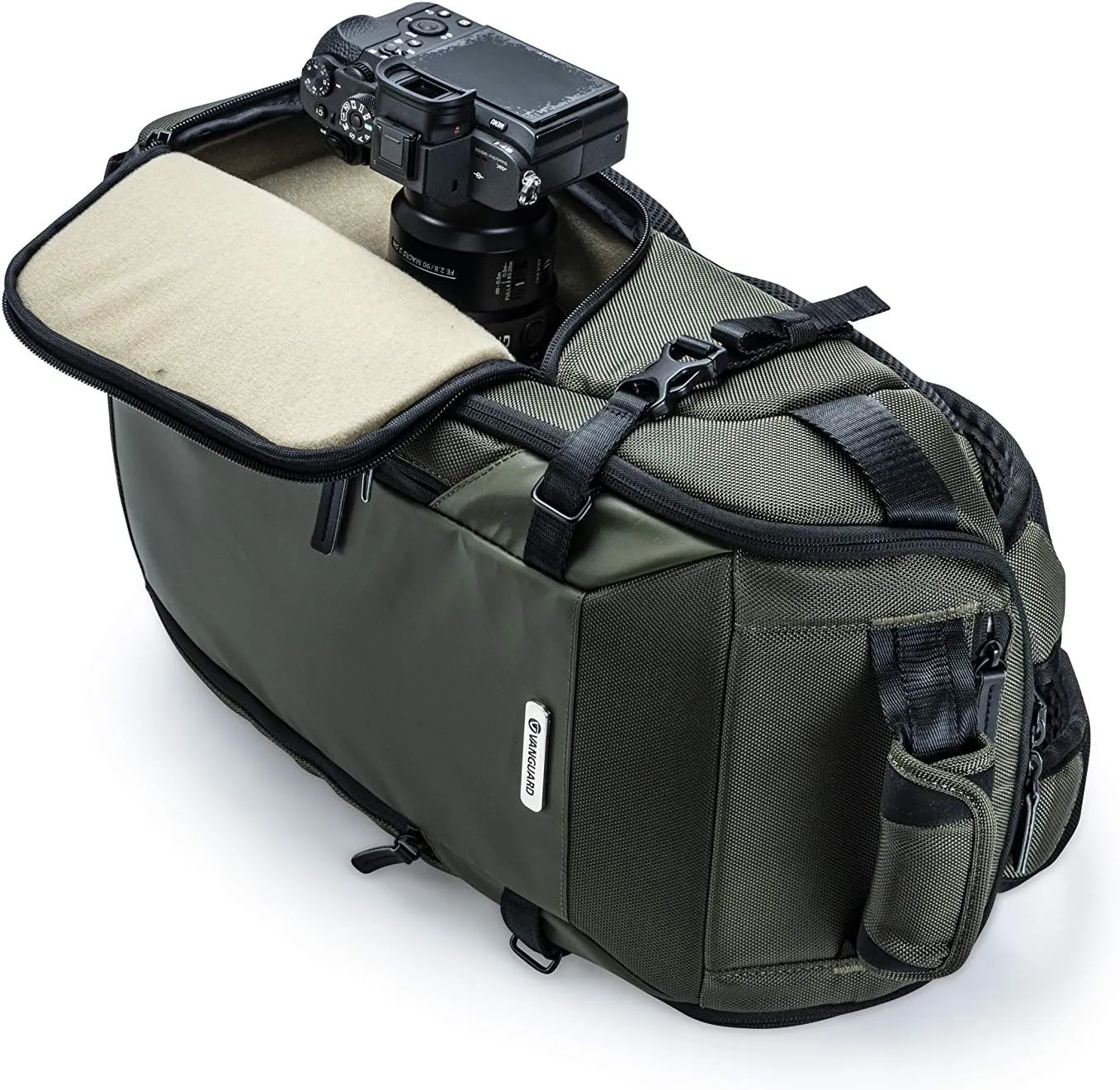 VANGUARD VEO Select 45BFM Backpack for DSLR or Mirrorless/CSC Cameras - Green