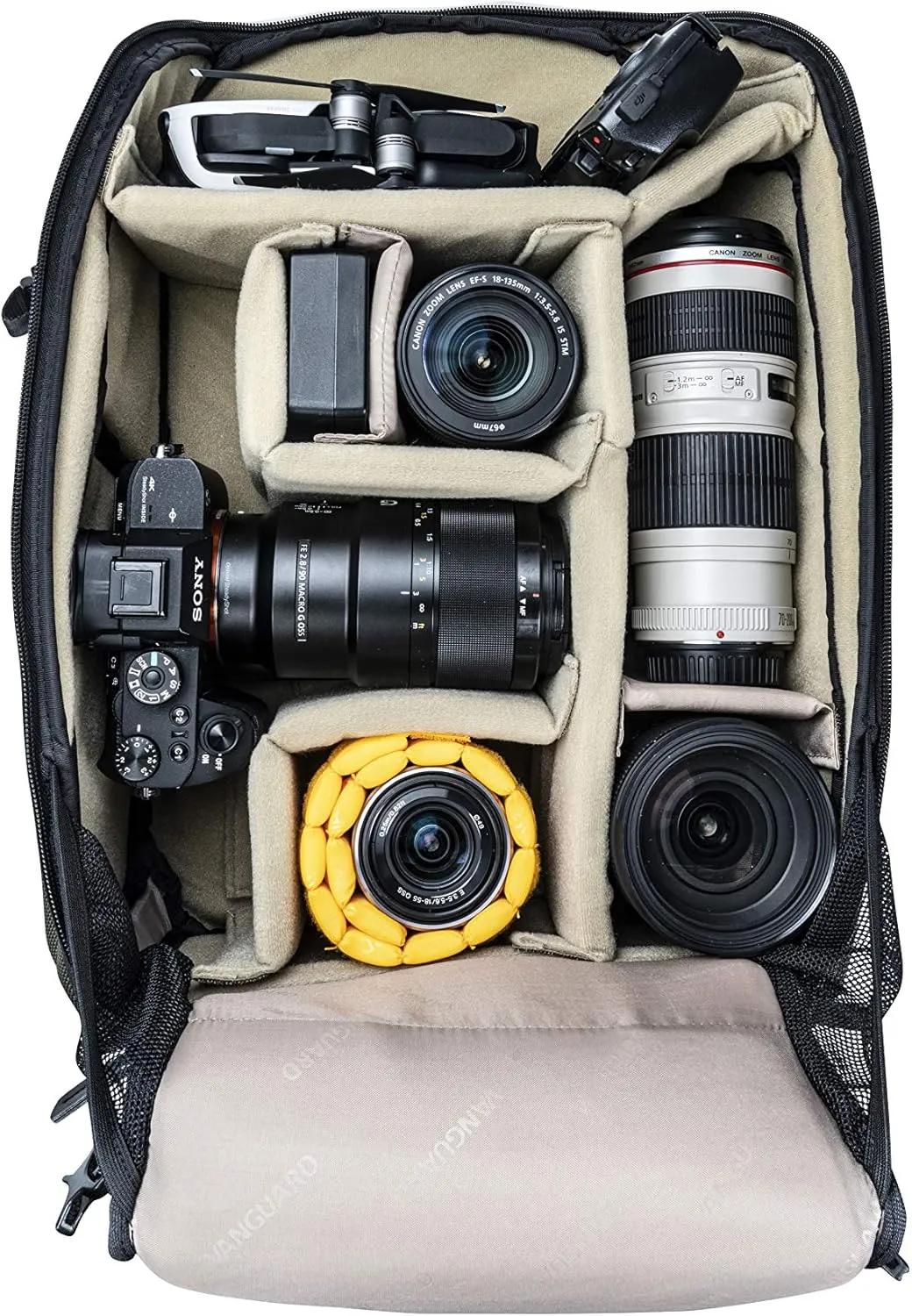 VANGUARD VEO Select 45BFM Backpack for DSLR or Mirrorless/CSC Cameras - Green