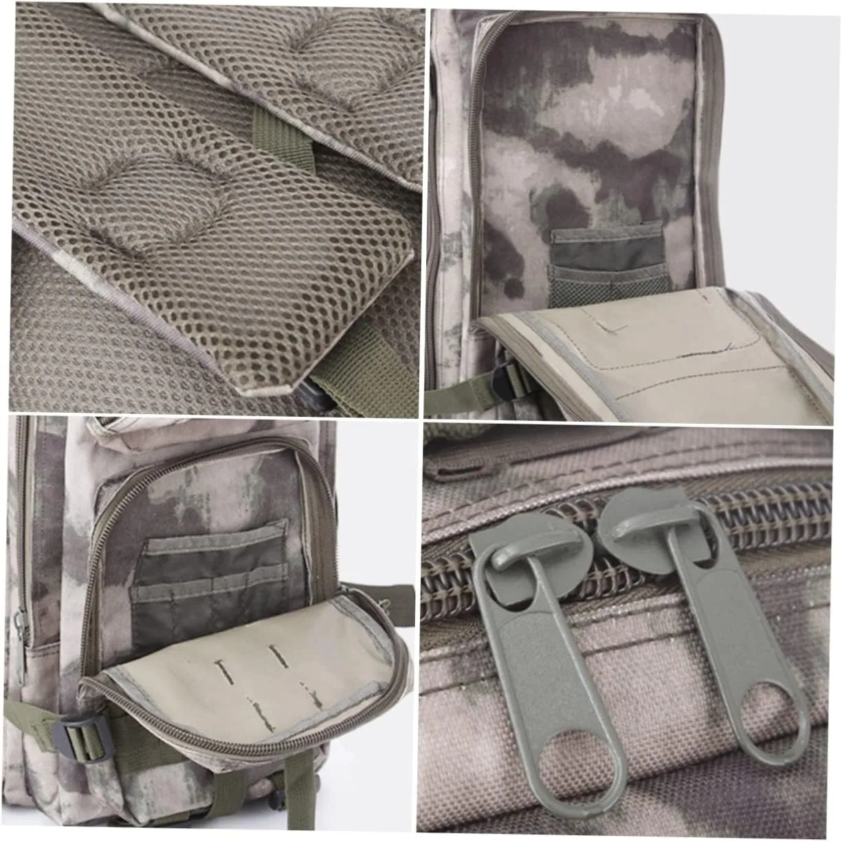 VANZACK Camouflage Back Back Camo Back for Men Small Back Army Back for Men Bag Back Mens Back Gym Bag Men