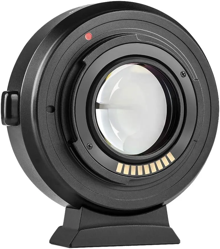 VILTROX EF-EOS M2 Lens Mount Adapter 0.71x Speed Booster Lenses Ring Adapter for Canon EF Lens to EOS EF-M Mirrorless Cameras AF Auto Focus Reducer Adapter