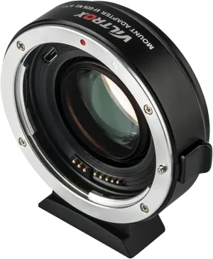 VILTROX EF-EOS M2 Speed Booster 0.71x Canon EF Lens to EF-M Mount Speedbooster for Canon m50 ii m6 ii m200 m50 m6 m5