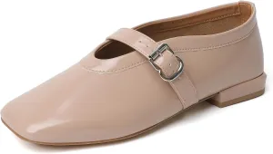 vivianly Mesh Ballet Flats Shoes for Women Flats Comfortable Dressy Round Toe Mesh Flats Fishnet Mary Jane Flats for Events Party Leisure