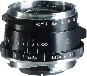 Voigtlander 21mm f/3.5 Color Skopar Vintage line Aspherical Type II Black Paint