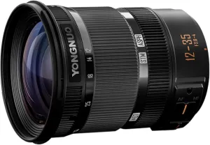 YONGNUO YN12-35mm F2.8-4M Standard Zoom Lens, ASPH Auto Focus for Micro Four Thirds Cameras Panasonic LUMIX Professional Camera Lens