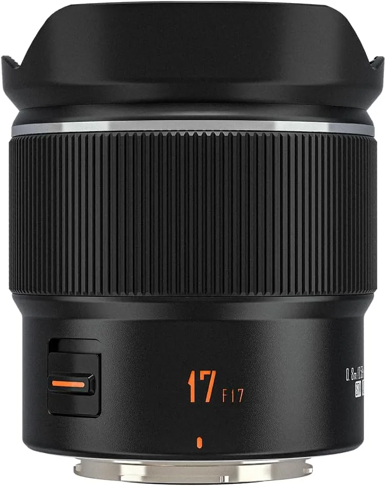 YONGNUO YN17mm F1.7M Auto Focus Standard Prime Lens, Mirrorless Micro Four Thirds, Compatible with Olympus and Panasonic Cameras