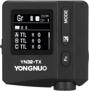 Yongnuo YN32-TX TTL 2.4G Wireless Flash Transmitter Trigger Compatible for Sony Camera, HSS 1/8000s TTL/M/Multi