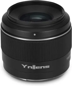 YONGNUO YN50mm F1.8S Lens, 50mm F1.8 Larege Aperture, APS-C Standard Prime E-Mount, Auto Manual Focus AF MF USB for Sony Cameras Black