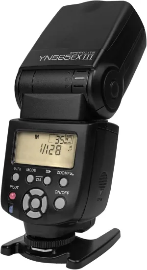 YONGNUO YN565EX III C Flash Speedlite, Hot Shoe Flash TTL HSS Slave, Compatible with 1500D 1300D 800D 750D 60D 50D