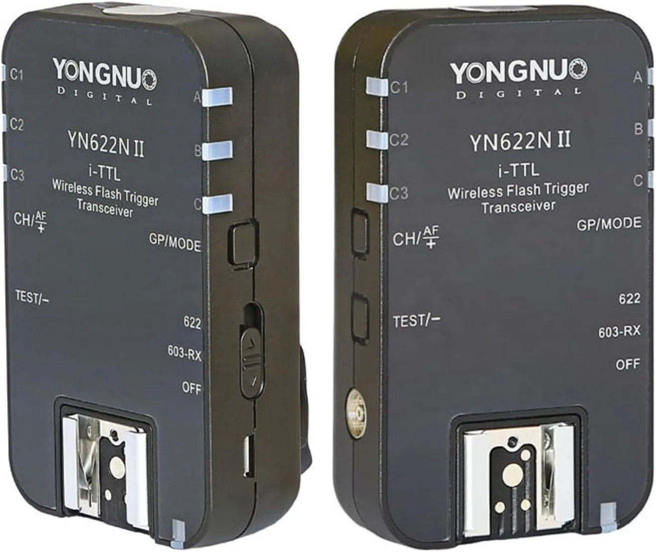 YONGNUO YN622N II Wireless TTL Flash Trigger, with High-Speed Sync HSS 1/8000s for Nikon Camera