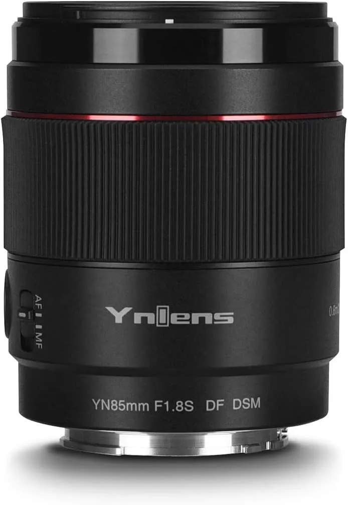 YONGNUO YN85mm F1.8S E Mount Lens for Sony, F1.8 Large Aperture Auto Focus Lens, 85mm Full Frame Medium Telephoto Portrait Prime Lens, for E-Mount Camera A7III A7RIII A7SII A7II a6500 a6400 a6300