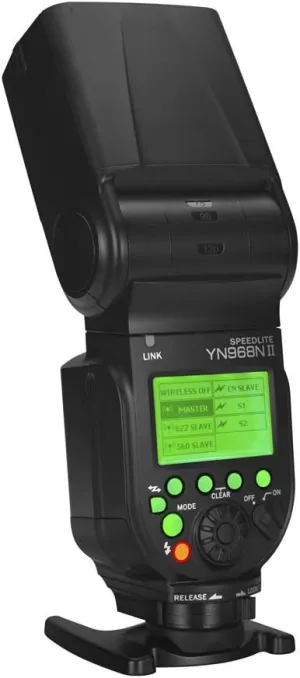 YONGNUO YN968N Wireless Camera Flash Speedlite Master Optical Slave HSS TTL for Nikon Cameras