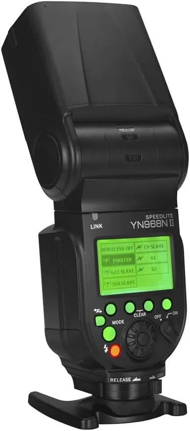 YONGNUO YN968N Wireless Camera Flash Speedlite Master Optical Slave HSS TTL for Nikon Cameras