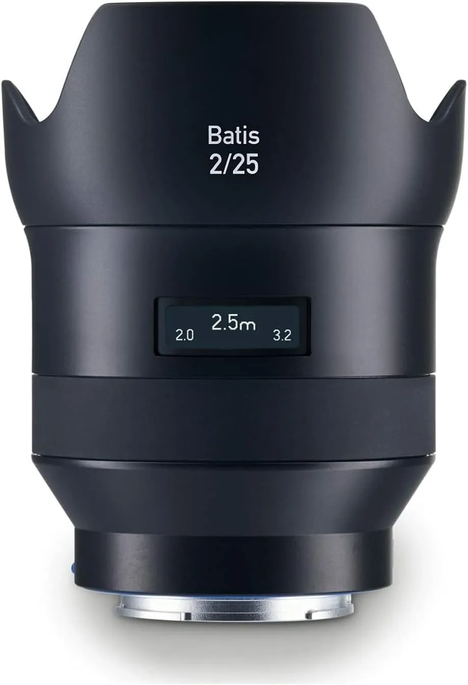 ZEISS Batis 25mm f/2.0 for Sony E Mount Mirrorless Cameras, Black